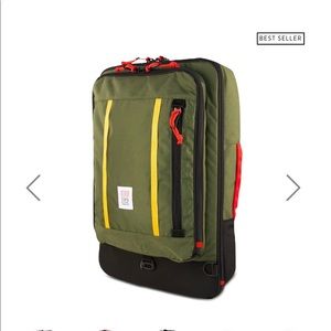 Green 40L Topo Design travel bag